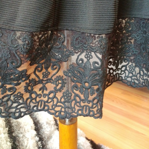 Arrogant Cat Skater Dress with Lace Trim size 6 - Picture 5 of 7